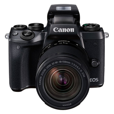Canon EOS M5 Black with EF-M 18-150mm IS Lens